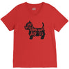 dog lover V-Neck Tee