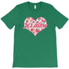 Jet'aime Flower Heart T-Shirt