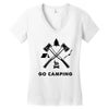 Go Camping Women's V-Neck T-Shirt
