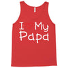 I Love My Papa Tank Top