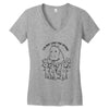 not like otters Women's V-Neck T-Shirt