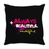 ALWAYS BEAUTIFUL Throw Pillow