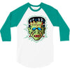 vintage frankenstein mask 3/4 Sleeve Shirt