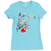 gotta' reach em' all Ladies Fitted T-Shirt