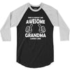 Awesome Grandma Looks Like 3/4 Sleeve Shirt