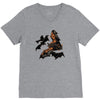 polygon bats V-Neck Tee