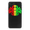 rasta skull and crossbones reggae dub club rave iPhone 7 Plus Case