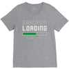 sarcasm loading funny joke V-Neck Tee