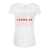 Latina Af Maternity Scoop Neck T-shirt