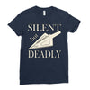 silent but deadly blow Ladies Fitted T-Shirt