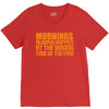 morning always happen at the wrong time of the day! V-Neck Tee
