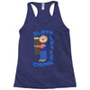 sloth loves chunk Racerback Tank