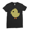 chicken baby Ladies Fitted T-Shirt