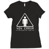 error 404 boyfriend not found Ladies Fitted T-Shirt