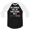 be a sally yates 3/4 Sleeve Shirt