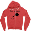i wet my plants Zipper Hoodie