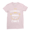 legendary riders are born in 1985 Ladies Fitted T-Shirt
