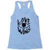 love wins Racerback Tank