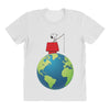 Snoopy Fishing All Over Women's T-shirt