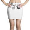 crazy cat lady Mini Skirts
