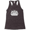 i'm sofa king cool Racerback Tank