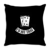i'd hit that black jack Throw Pillow