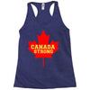 canada strong Racerback Tank