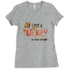i put a turkey in that oven   copy Ladies Fitted T-Shirt
