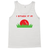 disc golf dirty sex joke pun ground penetration Tank Top