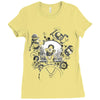back to modern times Ladies Fitted T-Shirt