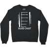 beard length chart Crewneck Sweatshirt
