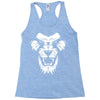 angry lion Racerback Tank