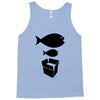 big fish little fish cardboard box   music t shirt Tank Top