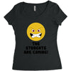 The Students Are Coming Women's Triblend Scoop T-shirt