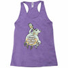 ghost just here for the boos Racerback Tank
