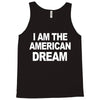 i am the american dream funny shirt wire the omar Tank Top