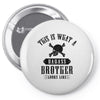 This Is What A Bad Ass Brother Looks Like Pin-back button