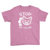 stop cat calling Youth Tee