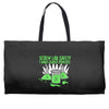 screw lab safety i want super powers Weekender Totes