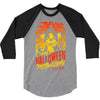 crazy halloween pit lady 3/4 Sleeve Shirt