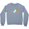 rainbow chainsaw massacre Crewneck Sweatshirt