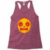 frightened jack o lantern Racerback Tank