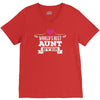 Worlds Best Aunt Ever V-Neck Tee