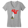 go girll Women's V-Neck T-Shirt