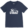 the grillfather  funny bbq V-Neck Tee