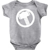 thor logo avengers marvel Baby Onesie