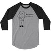bad poetry 3/4 Sleeve Shirt