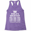 F Chord Dad Funny Guitar Racerback Tank