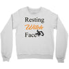resting witch face   fall t shirt   funny halloween Crewneck Sweatshirt