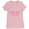 newly single Ladies Fitted T-Shirt